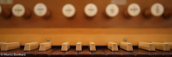 Spieltisch Simon-Orgel